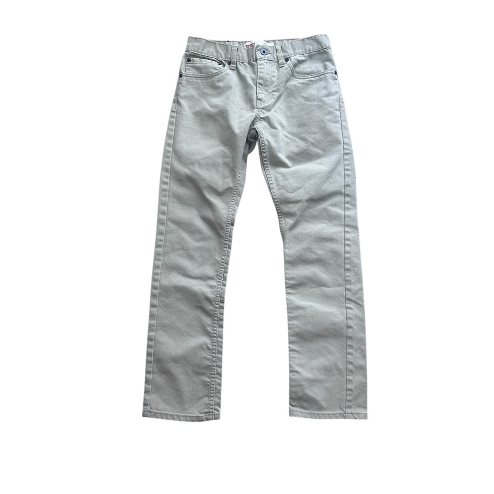 Levi’s 511 Slim Fit‎ Jeans Khaki Boys Size 16R 28x28 Stretch Denim